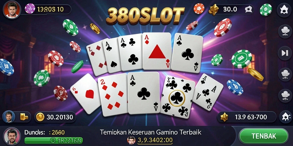 Tampilan menarik dari gameplay seru di 380SLOT.