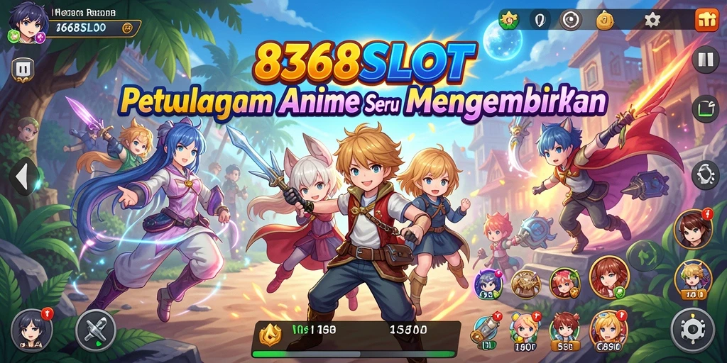 Screenshot utama 8368SLOT yang menampilkan gameplay seru dalam dunia Anime.