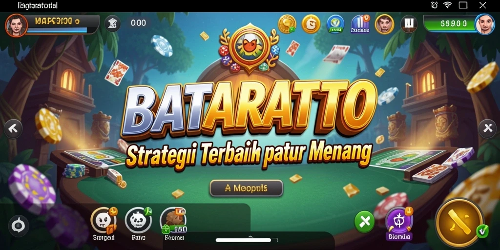 Screenshot menunjukkan momen strategis di <strong>BATARATOTO</strong>.