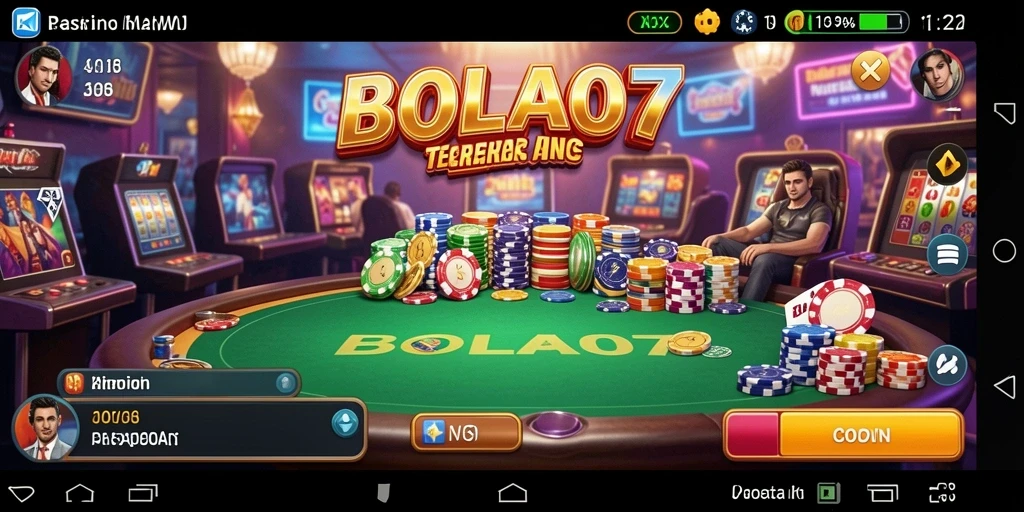 Tampilan permainan menarik dan menegangkan di BOLA07.