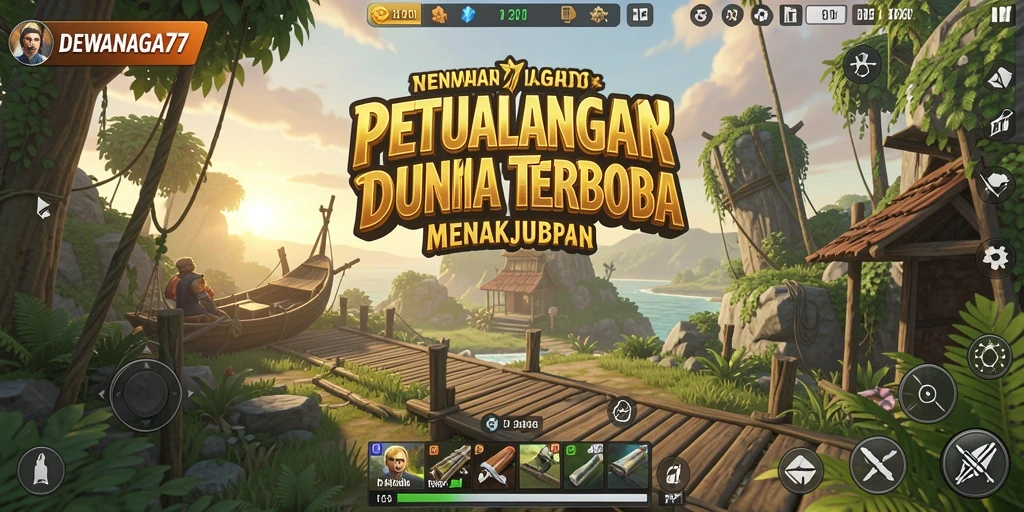 Gameplay Open World yang penuh petualangan di DEWANAGA77.