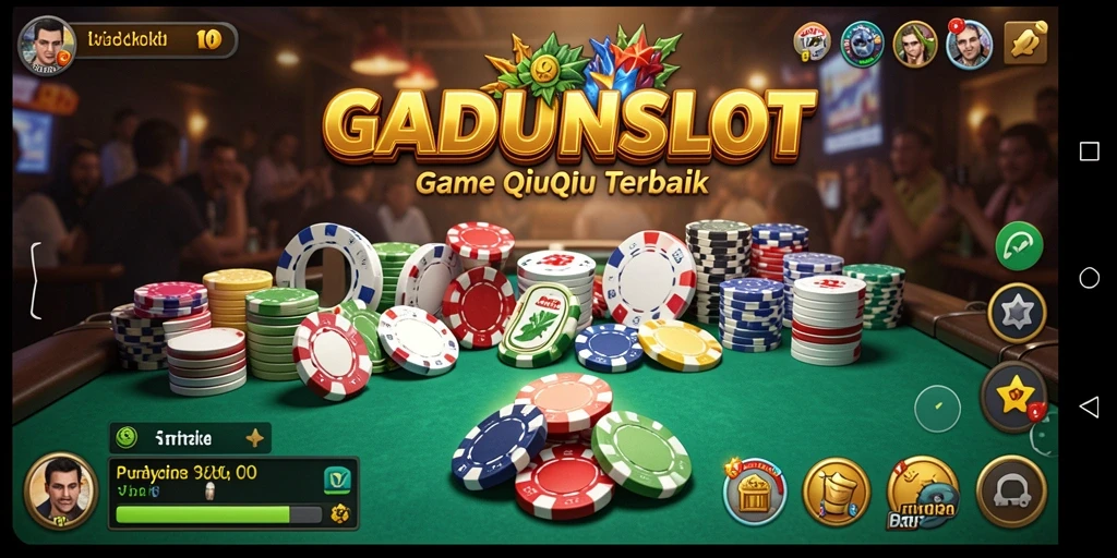 Tangkapan layar GADUNSLOT menampilkan serunya gameplay QiuQiu.
