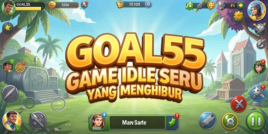 Tampilan gameplay GOAL55 yang menarik dan mudah dipahami.