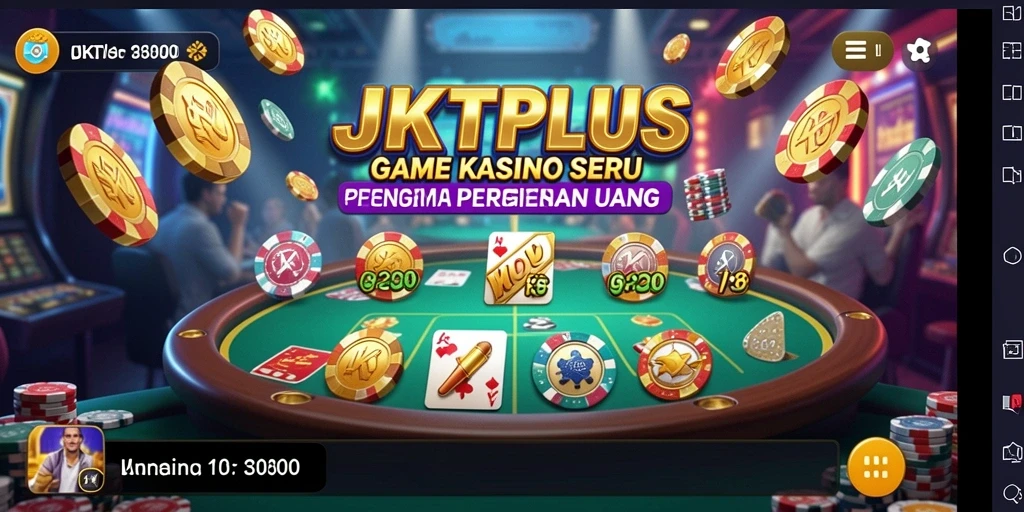 Tampilan gameplay JKTPLUS yang mengasyikkan dan seru.