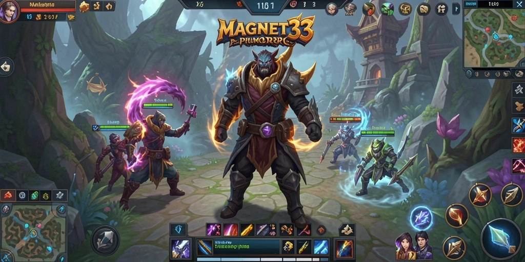 Tampilan gameplay MAGNET33 yang seru dan menawan.