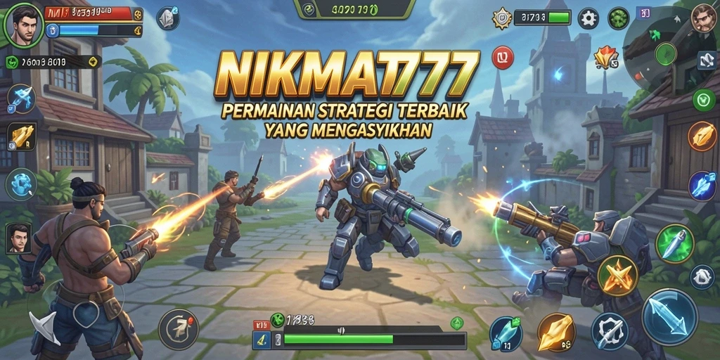 Screenshot menampilkan gameplay strategis NIKMAT777 yang seru.