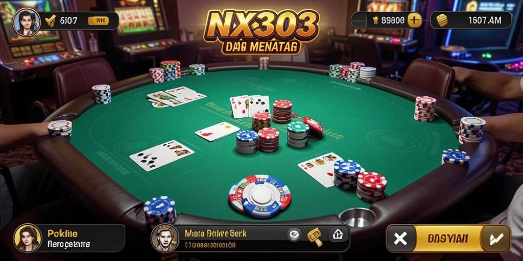 Tampilan gameplay NX303 yang mendebarkan dan realistis.