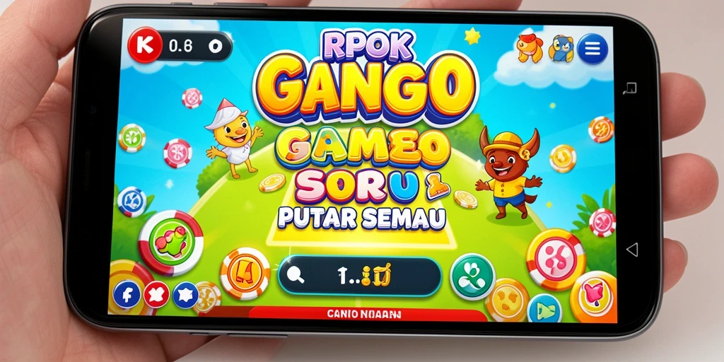 Tampilan gameplay RPOK yang seru dan interaktif dalam permainan Bingo.