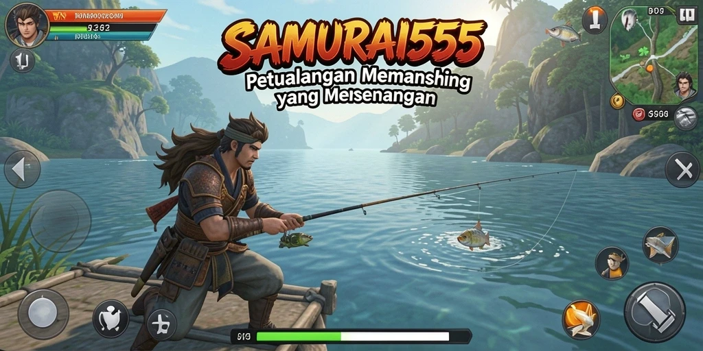 Tangkapan ikan yang menakjubkan dalam SAMURAI555.